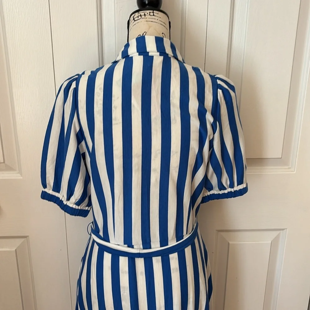 NWT Boden Jersey Libby Midi Shirt Dress Sz 8 - Picture 9 of 12